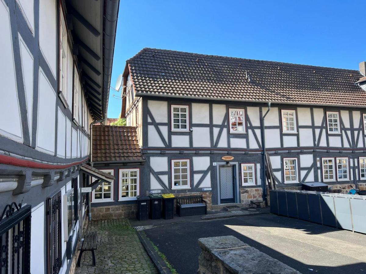 Ferienwohnung Burgsitz Spangenberg Buitenkant foto